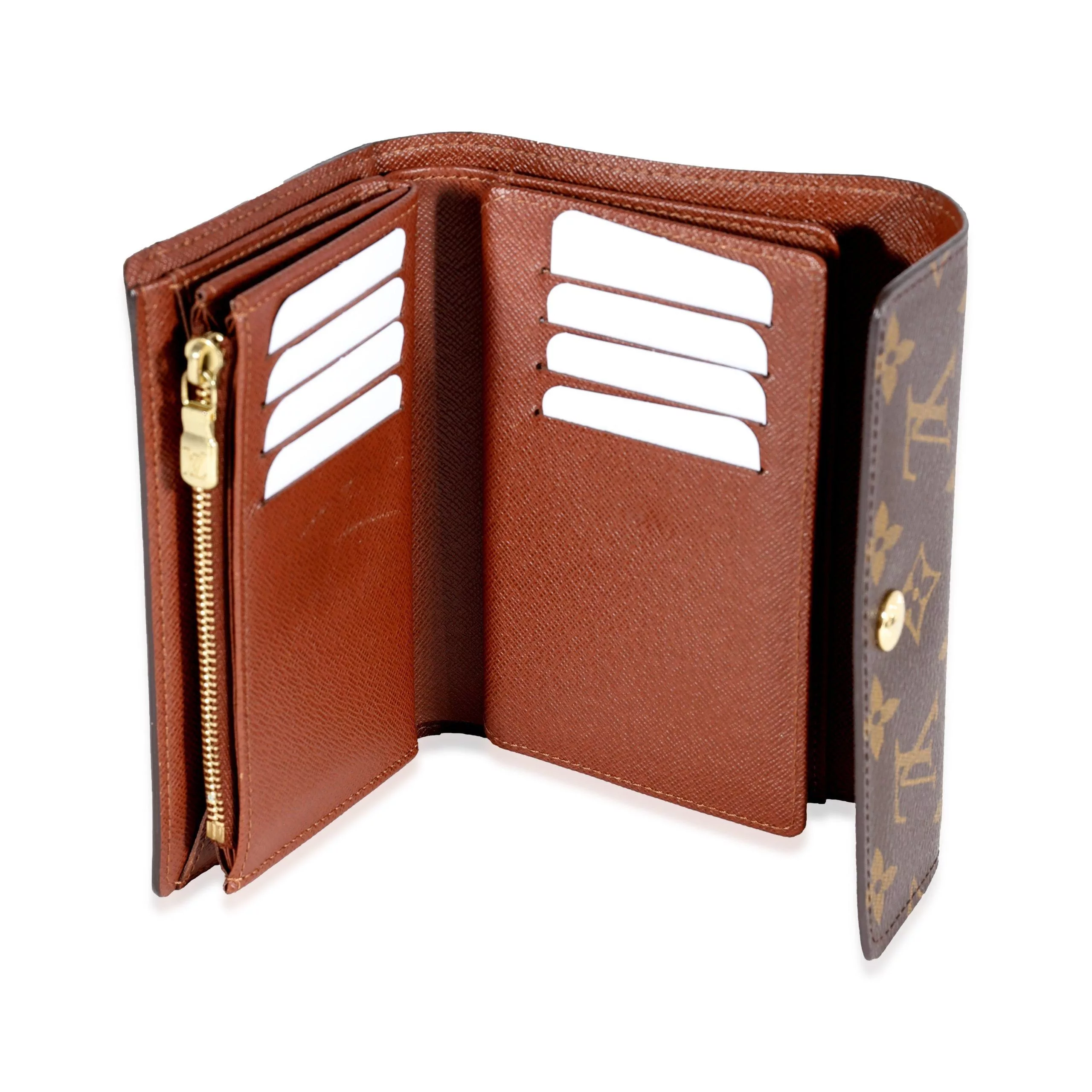 Louis Vuitton Rings Louis Vuitton Monogram Canvas Alexandra Wallet Brown