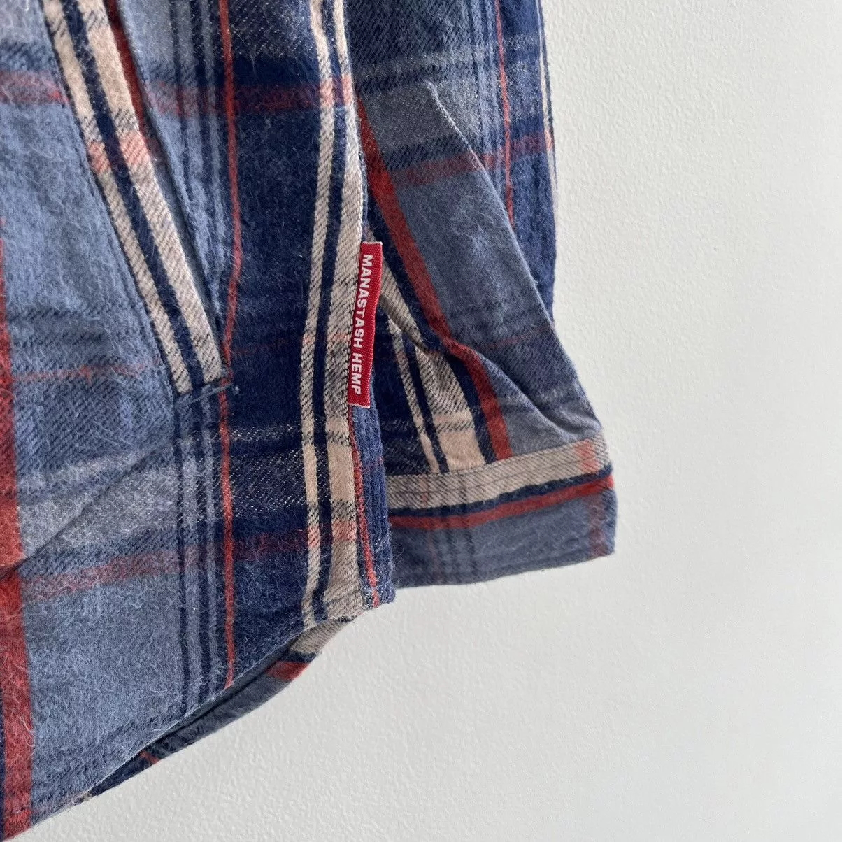 Manastash Shirts Button Ups Manastash Flannel Blue