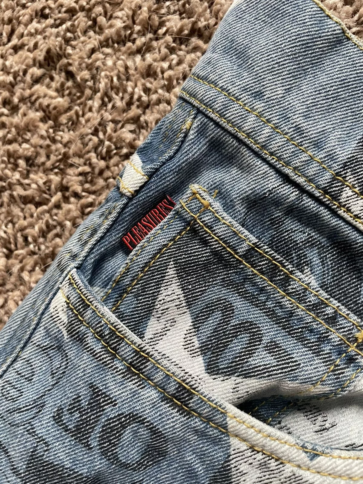 Pleasures Denim Pleasures Star Denim Blue