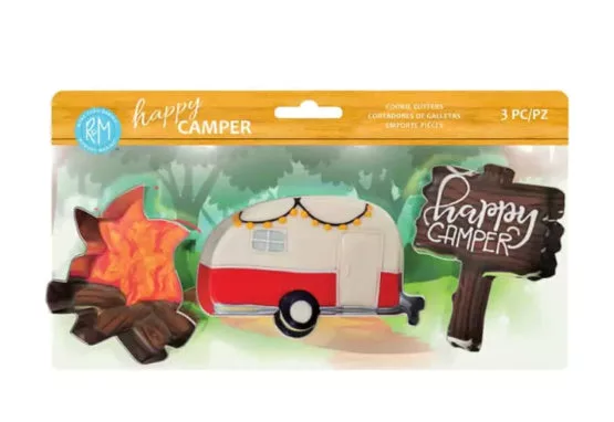 Happy Camper 3 pc Cutter Set