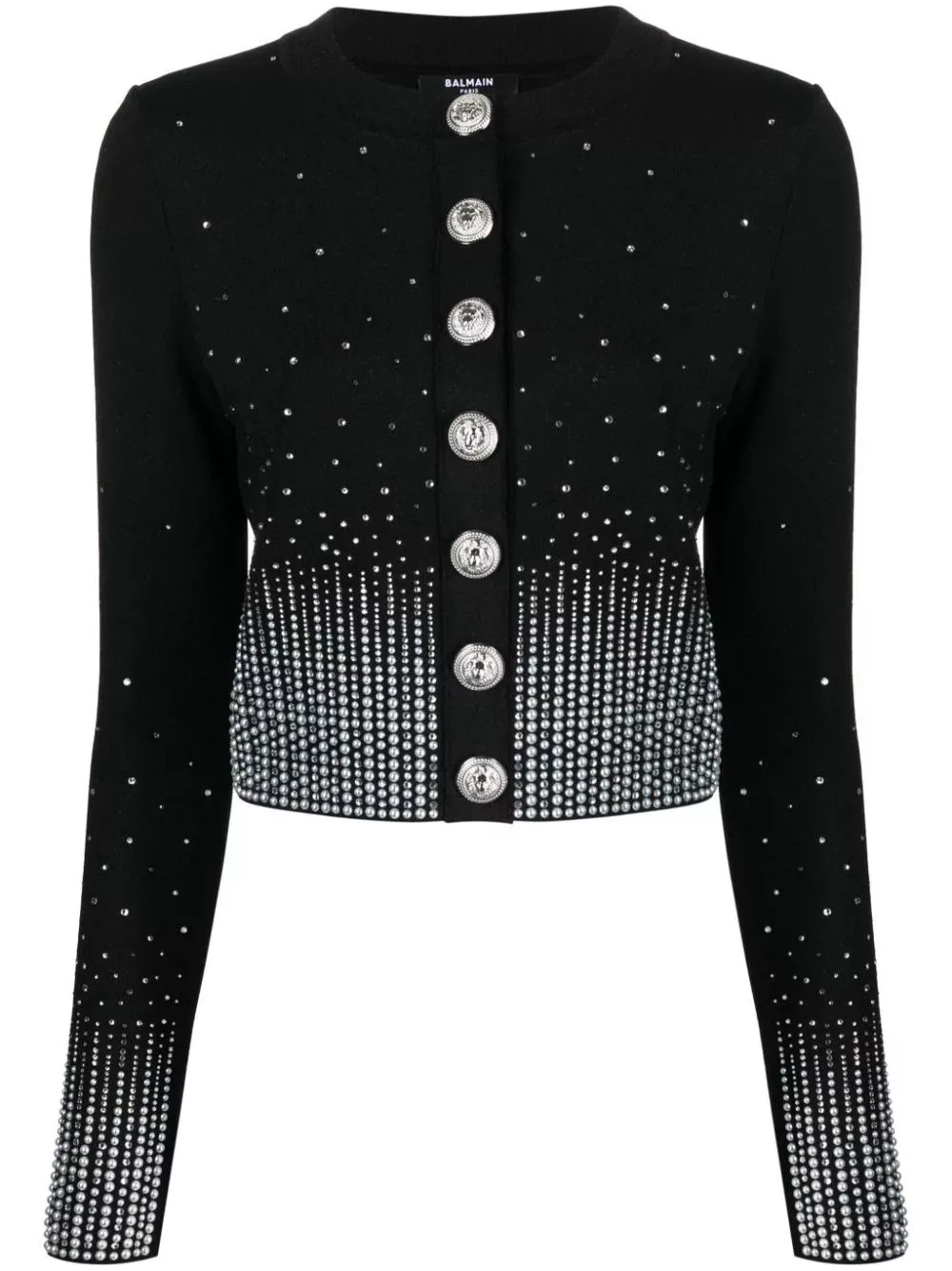 Balmain Sweaters Balmain o1w1db10624 Cardigan in Black