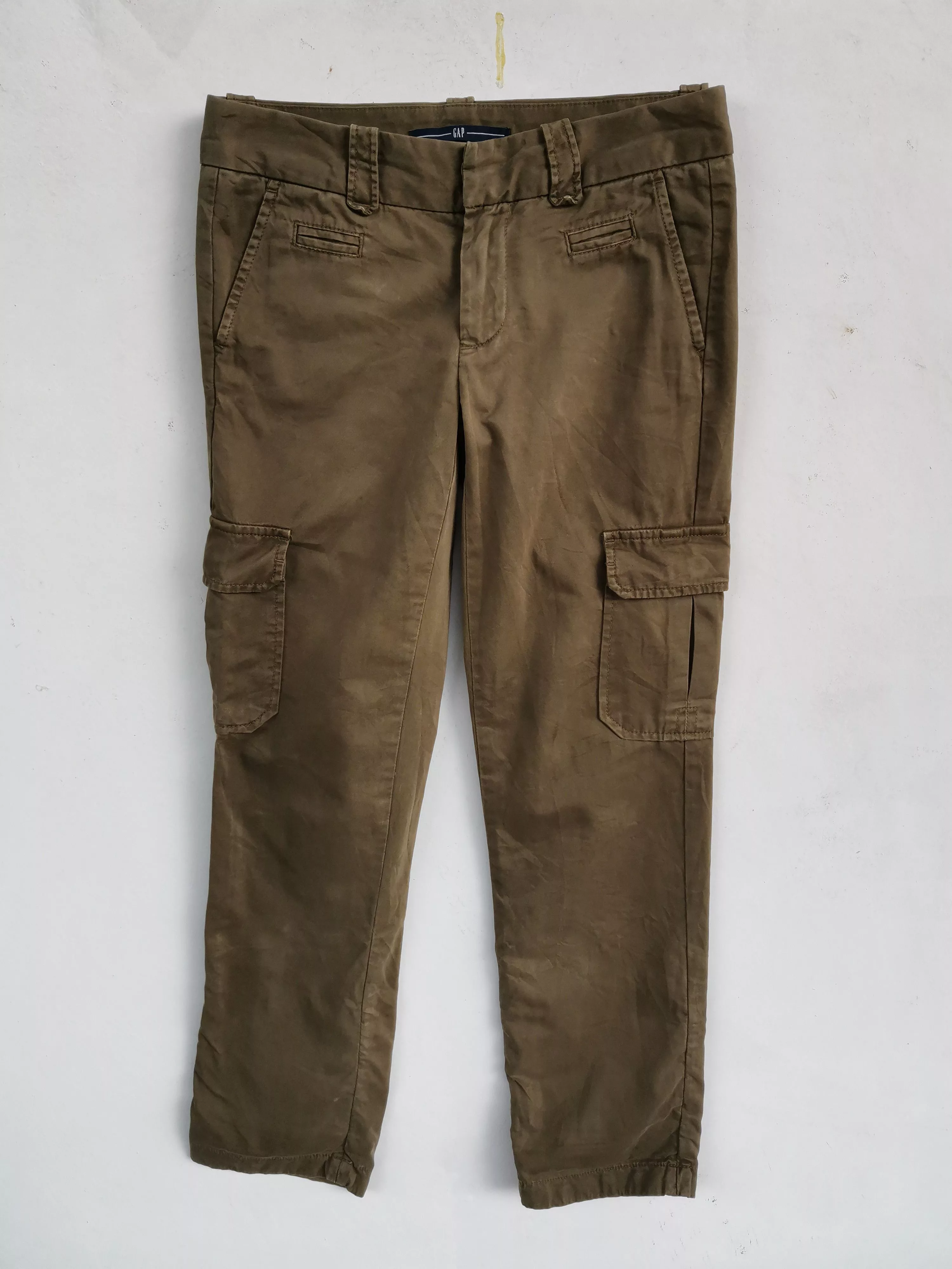 Gap Casual Pants Rare GAP Tactical Cargo Multipocket Pants Brown Streetwear