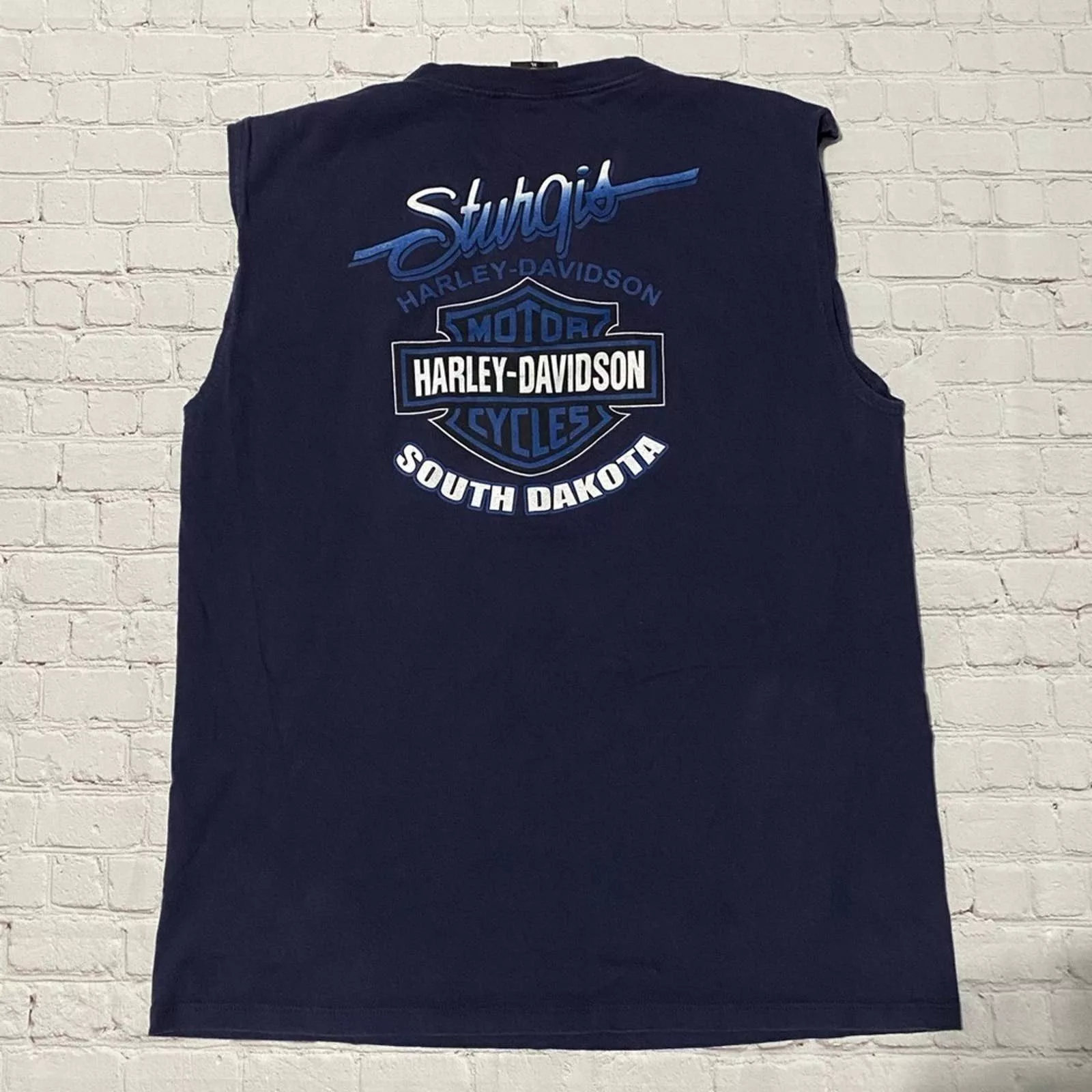 Harley Davidson Jerseys Harley Davidson tee Blue