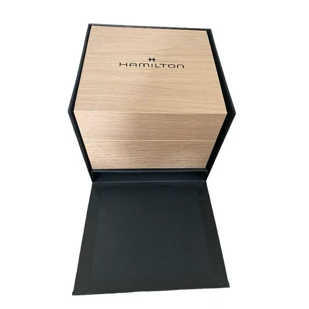Hamilton Miscellaneous Hamilton Watch wooden storage box / gift box Black