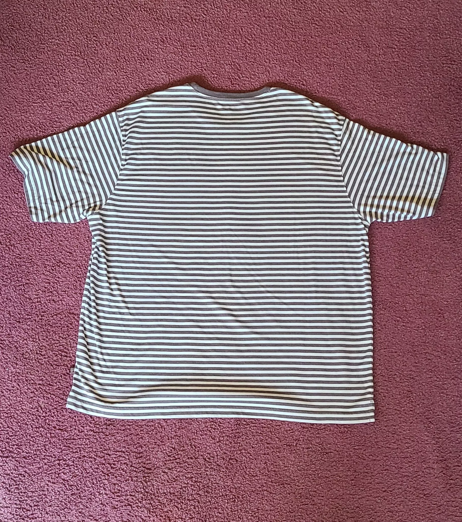 Izod Short Sleeve T Shirts Izod stripped t shirt Brown