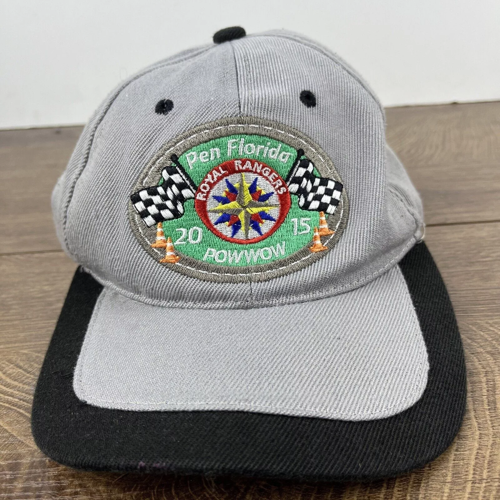 Other Hats Other Pen Florida Powwow Hat 2015 Royal Rangers Adjustable Hat Adu Gray