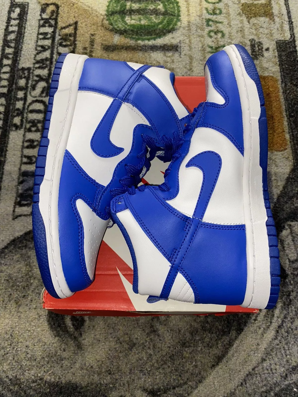 Nike Hi Top Sneakers Nike Dunk High Game Royal (5Y Grade School) Blue