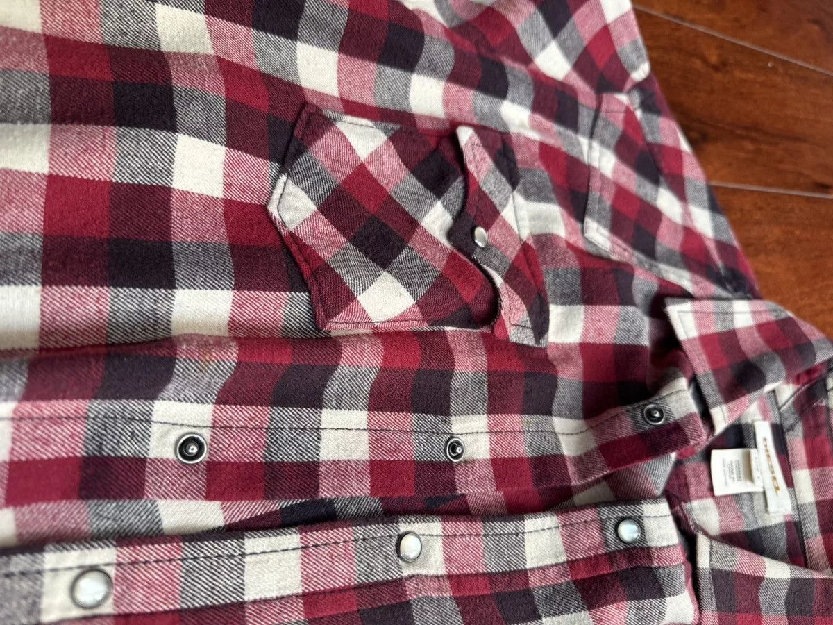 Diesel Shirts Button Ups Diesel Button Up Black