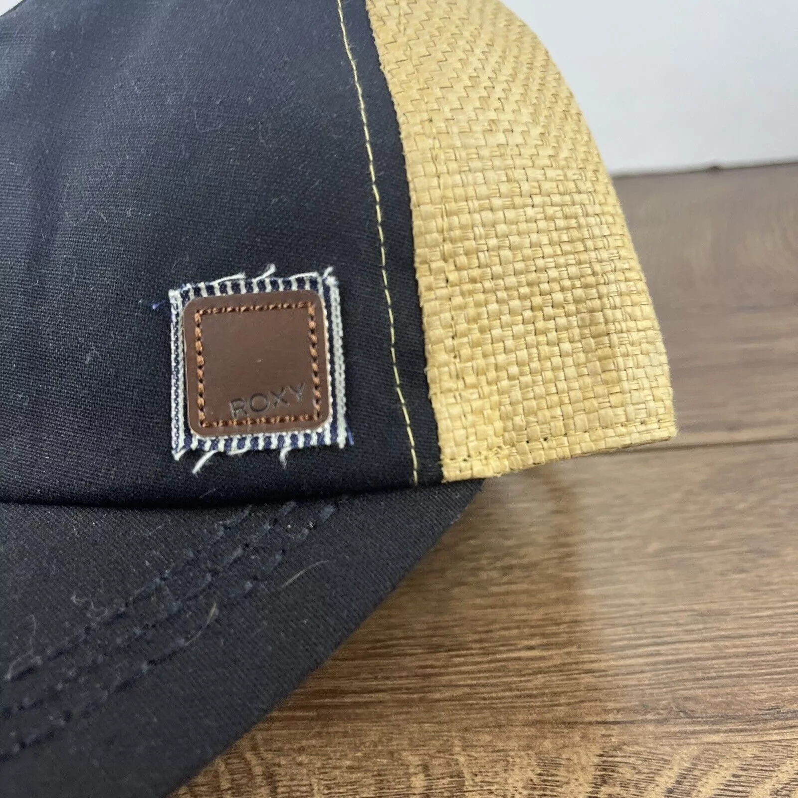 Other Hats Other Roxy Black Hat Adjustable Adult Size Black Hat Cap