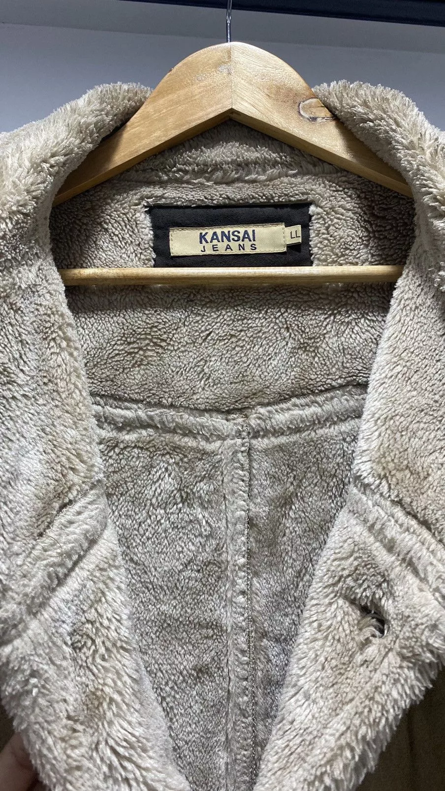 Other Heavy Coats Other 🚨FINAL DROP🚨 Kansai Jeans Suede Fleece Jacket Brown Avant-Garde
