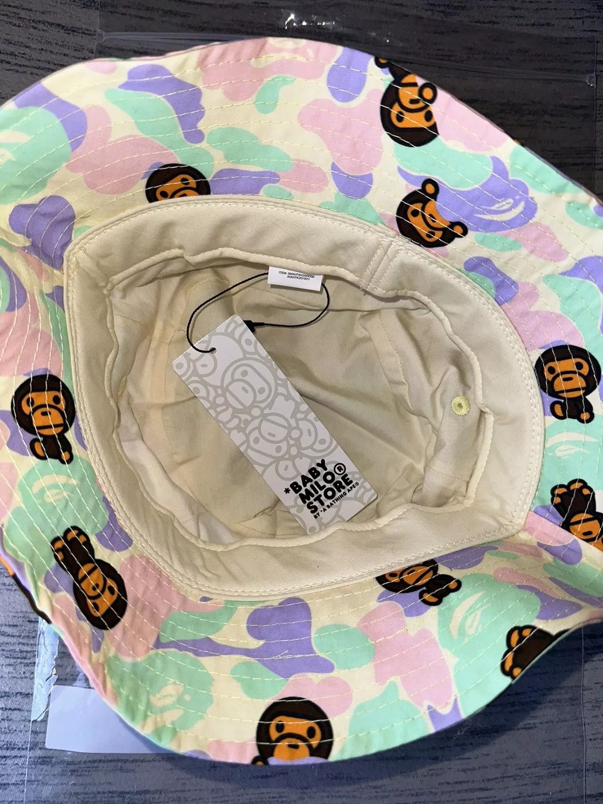 Bape Hats Bape ВАРЕ Multicolor Baby Milo Bucket Hat