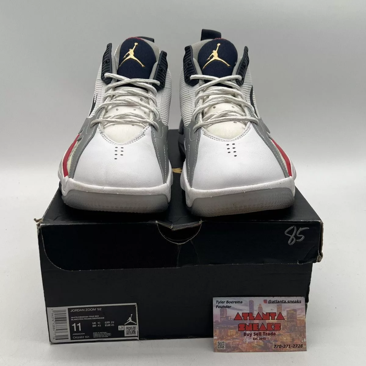 Nike Low Top Sneakers Nike Jordan Zoom 02 Olympics White
