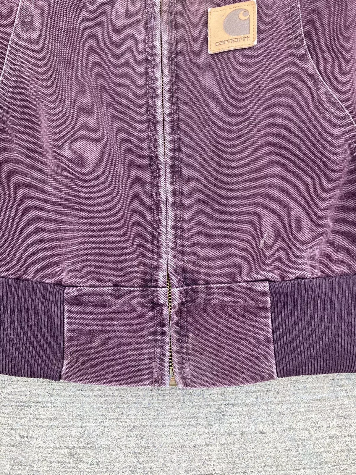 Carhartt Light Jackets Carhartt × Vintage Burgandy Active Jacket Purple Carhartt Hooded Jacket J06 BRG Streetwear