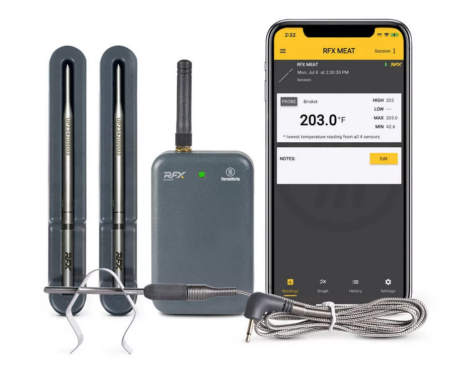 RFX MEAT/GATEWAY Starter Kit, includes 2 probes