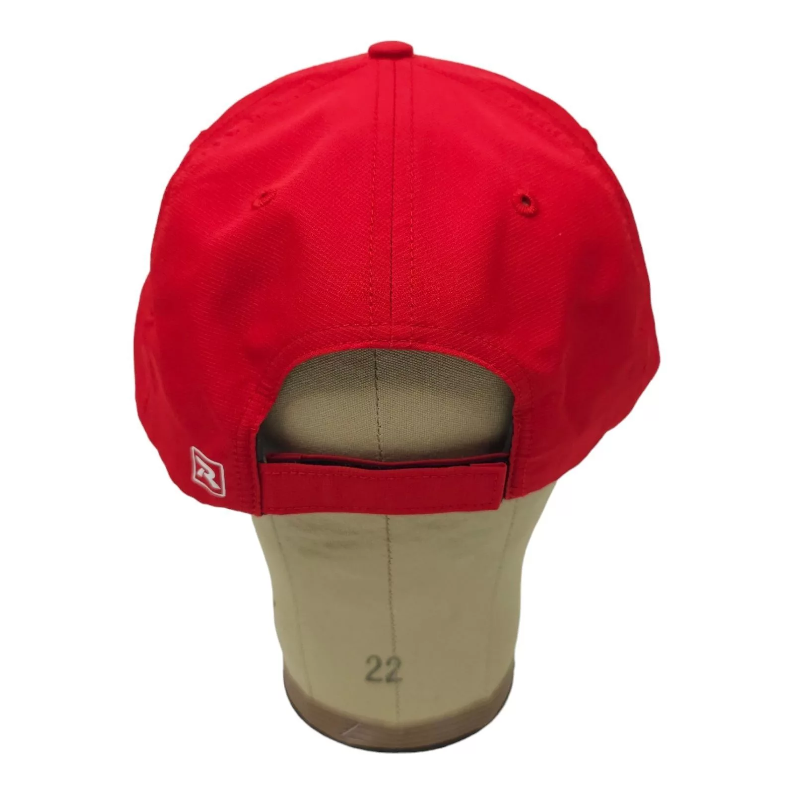 Richardson Hats Richardson South Rubber Patch Performance Strapback Cap Red