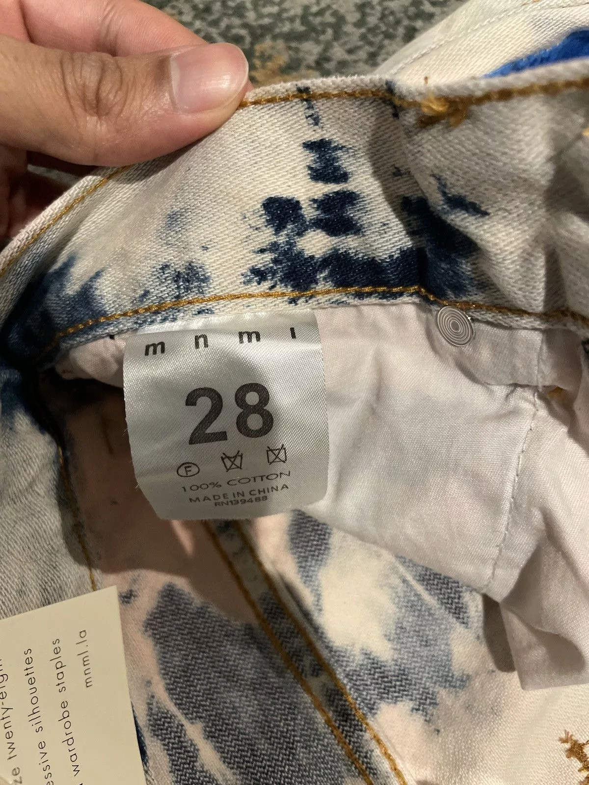 MNML Denim mnml D248 Multicolor Denim Jeans
