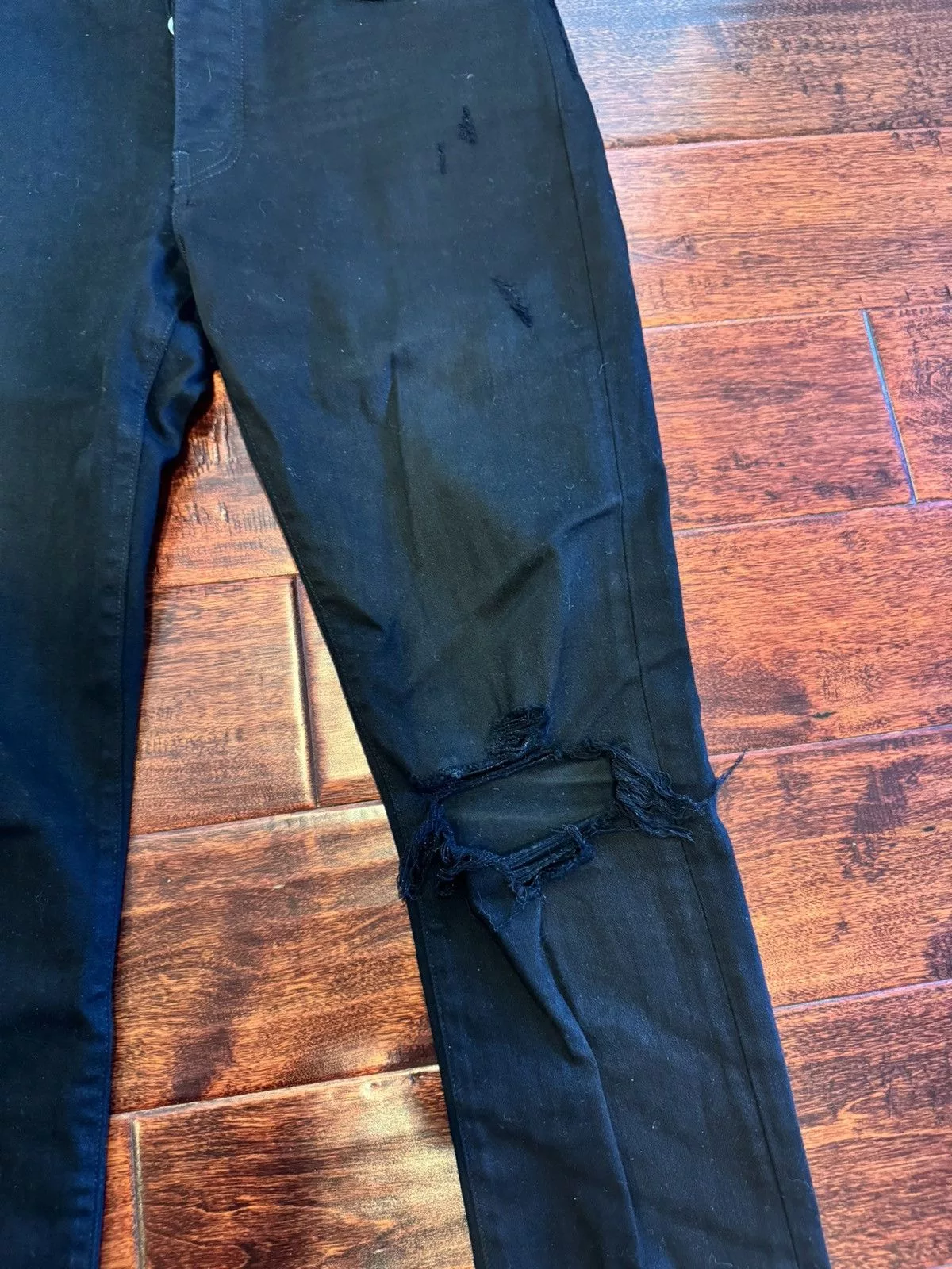 Amiri Denim Amiri Broken Jeans Size 32 Black