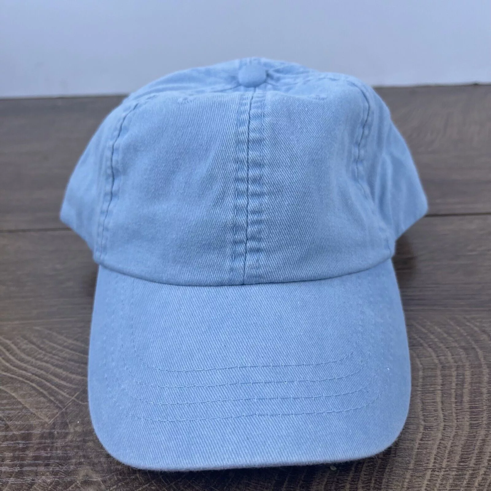 Other Hats Other Plain Light Blue Hat Blue Adjustable Hat Blue Adult Size Hat