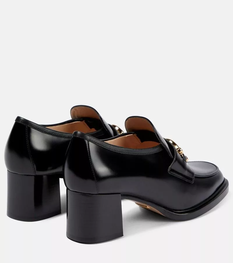 Gucci Miscellaneous Gucci Interlocking G Loafer Pumps size 38 Black