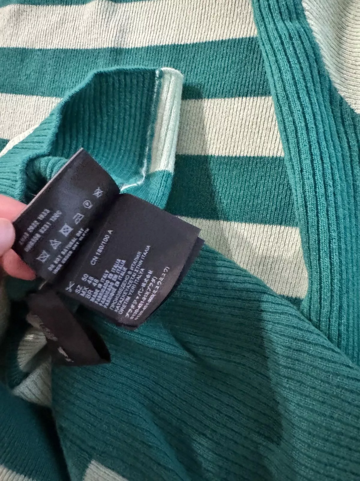 Prada Sweaters Knitwear Prada SS23 Knit Turtleneck Green