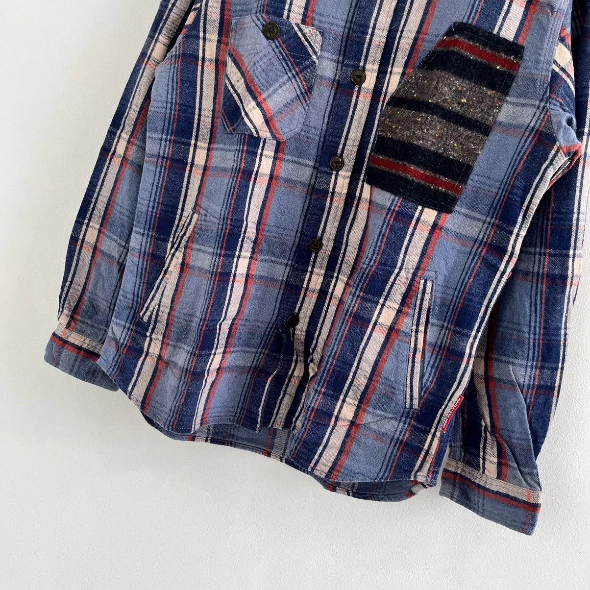 Manastash Shirts Button Ups Manastash Flannel Blue