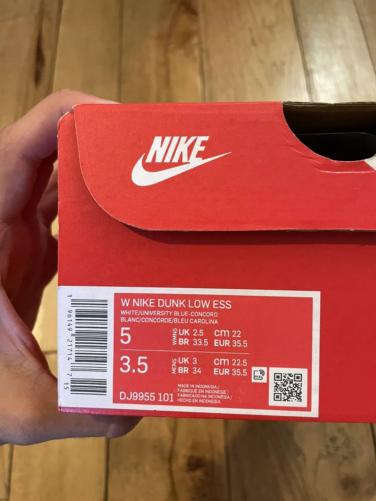 Nike Low Top Sneakers Nike Dunk Low Reverse UNC W Multi