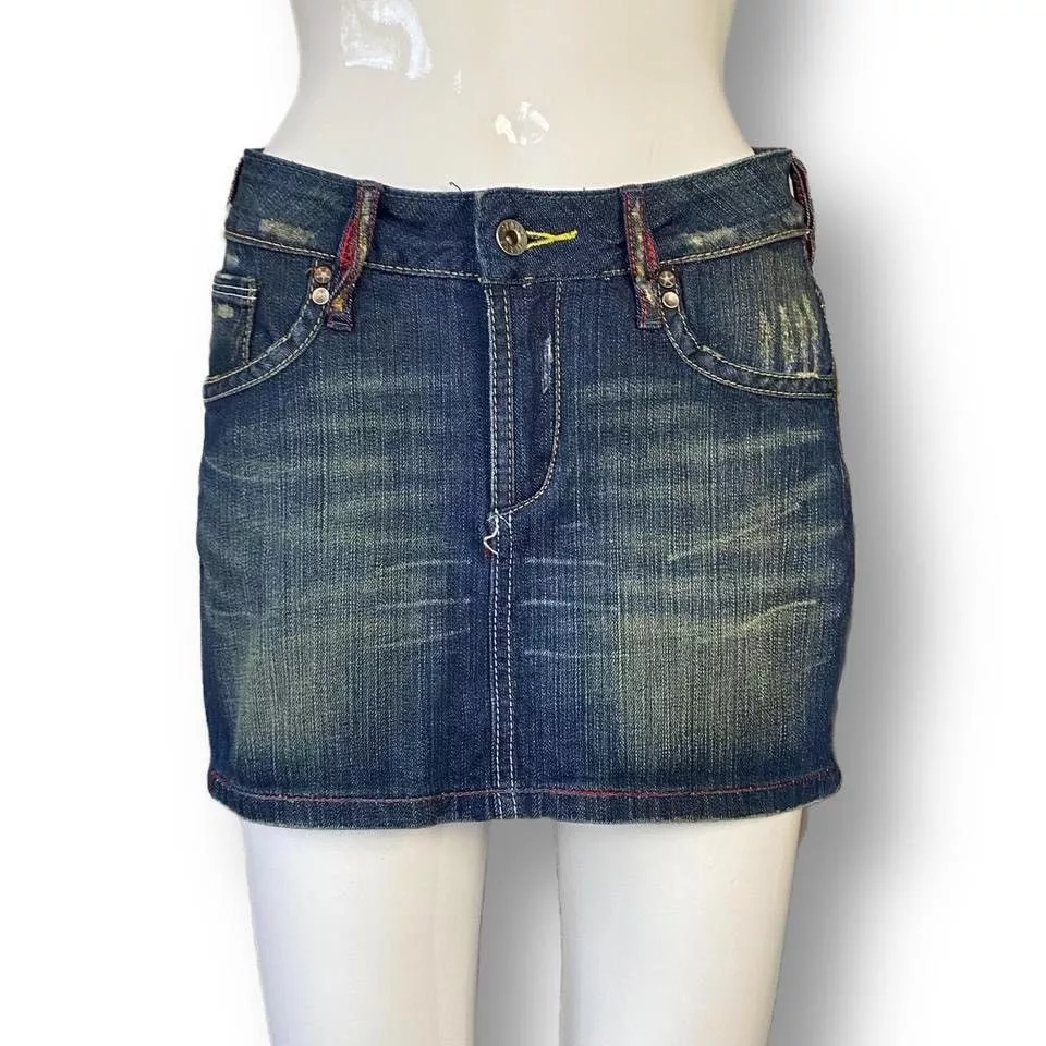 Other Mini Skirts Other Mini Skirt Y2K Blue