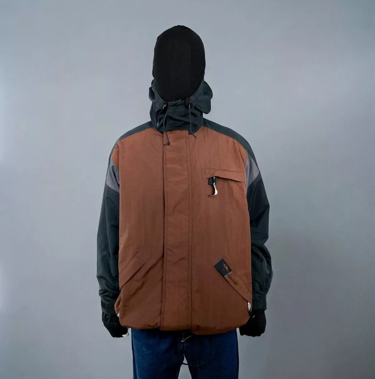 Quiksilver Light Jackets Quiksilver × Vintage 90s Quiksilver multicolor jacket Black Streetwear