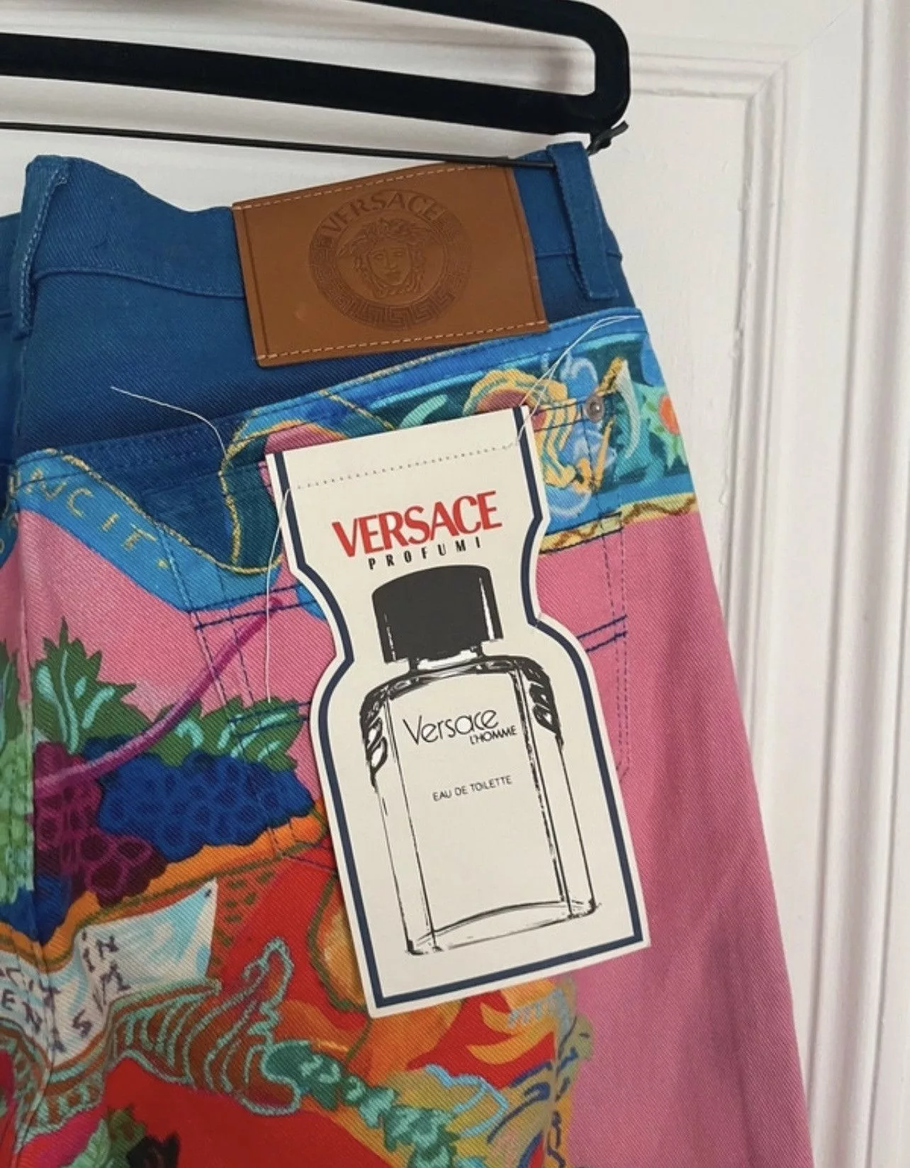 Versace Denim Versace SS20 jeans Pink
