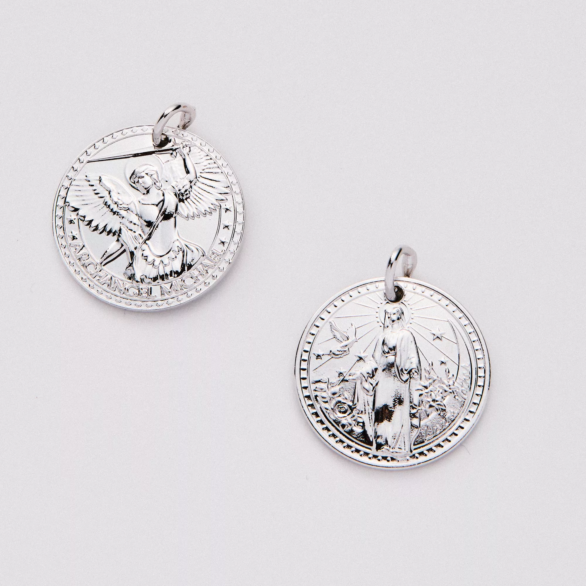 Mother Mary & Archangel Michael Protection Charm