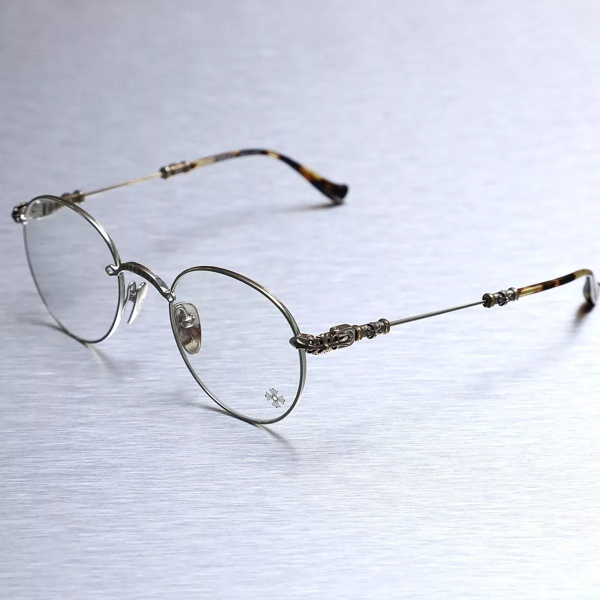 Chrome Hearts Glasses CHROME HEARTS BUBBA - A GLASSES Silver