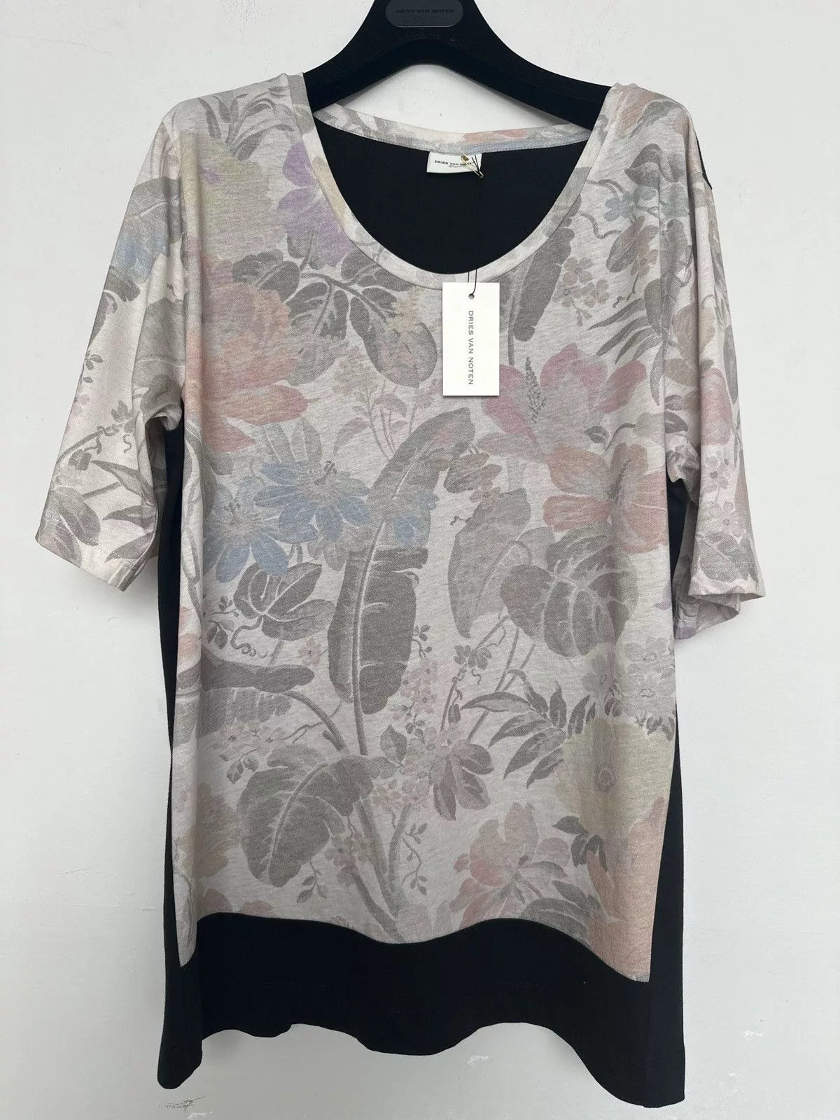 Dries Van Noten Short Sleeve T Shirts Dries Van Noten "archive" Black