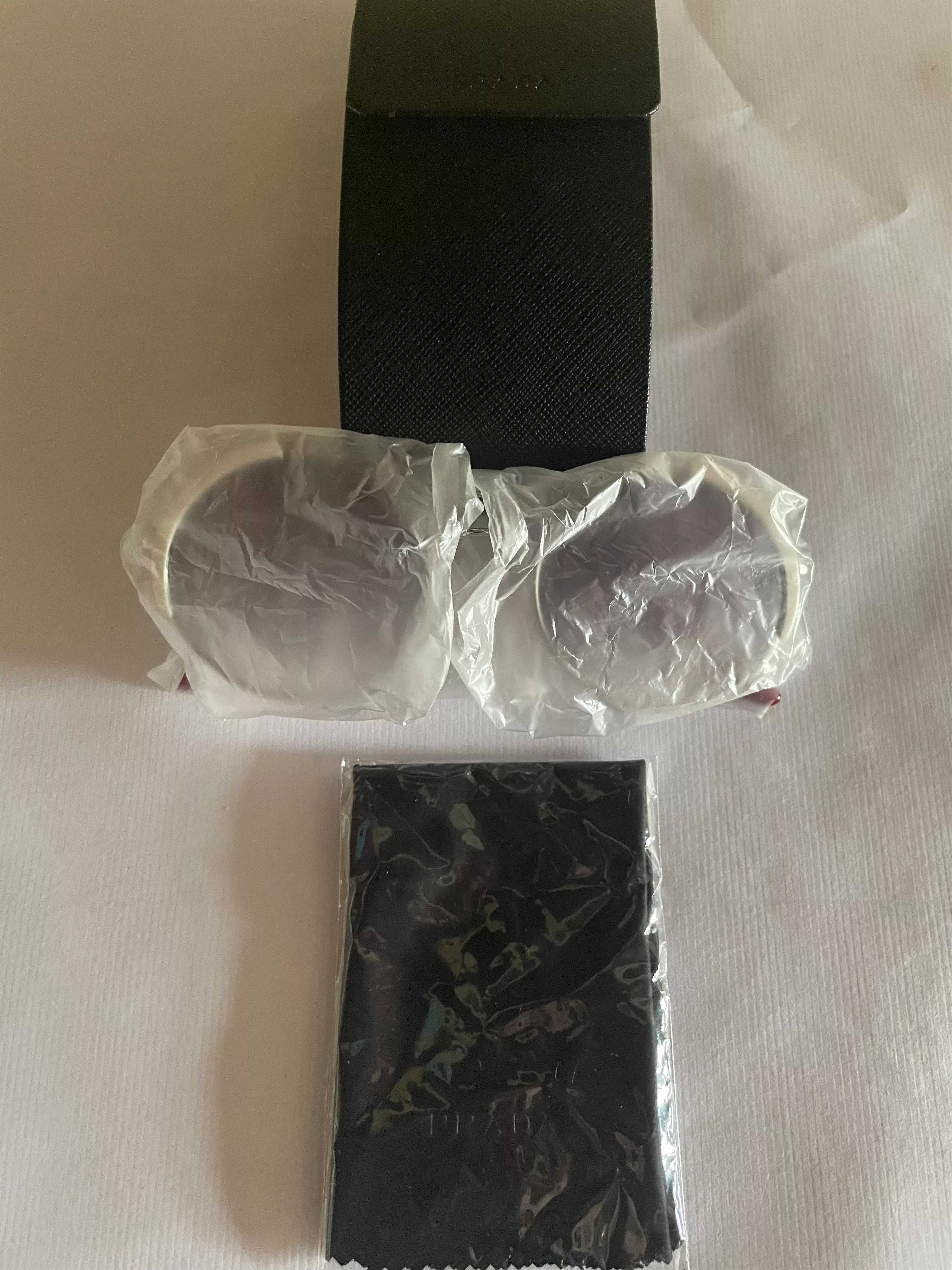 Prada Sunglasses PRADA Round Sunglasses SPR 55V Gray
