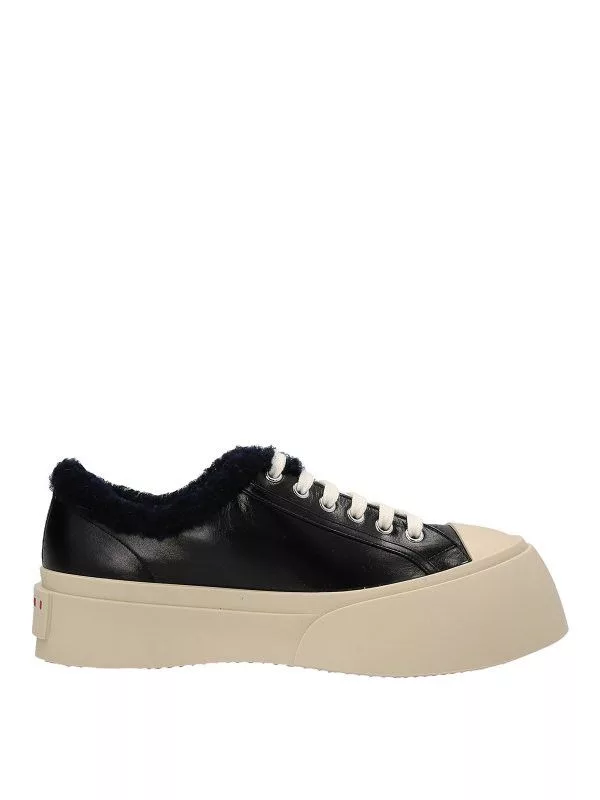 Marni Low Top Sneakers Marni o1srvl11e0724 Sneaker in Black