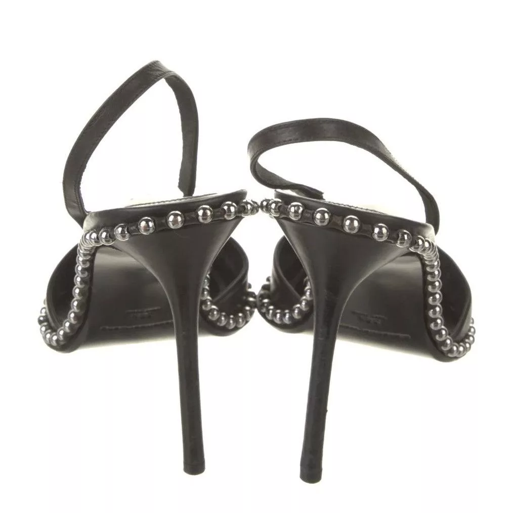 Alexander Wang Heels ALEXANDER WANG Leather Slingback Pumps 8.5 Black