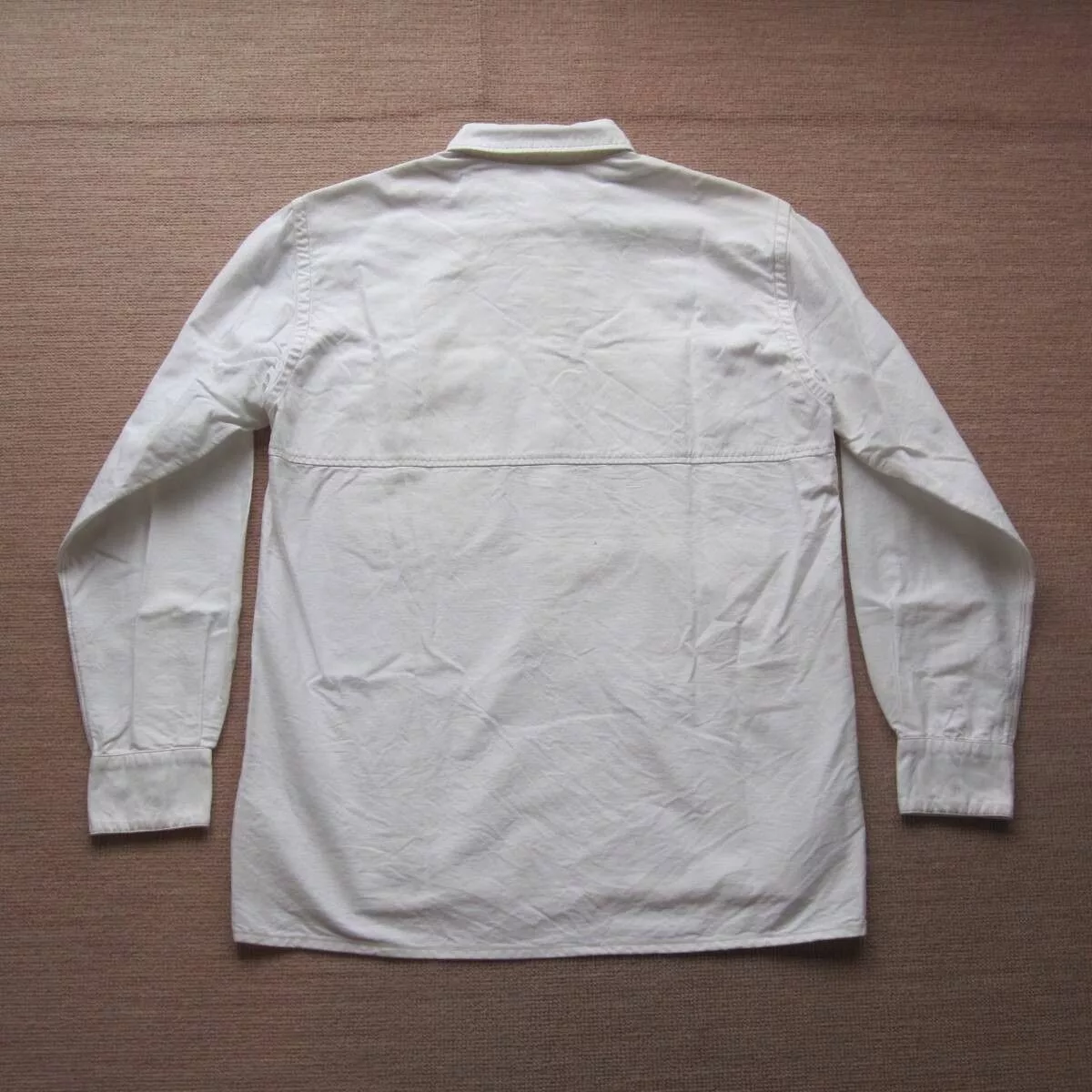 Freewheelers Shirts Button Ups Freewheelers "TIMBERMAN" OUTDOOR WORK SHIRT White