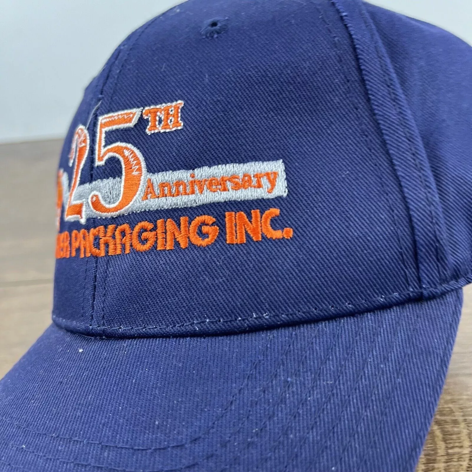 Other Hats Other Polymer Packaging Hat Blue Adjustable Hat Blue 25th Annivers