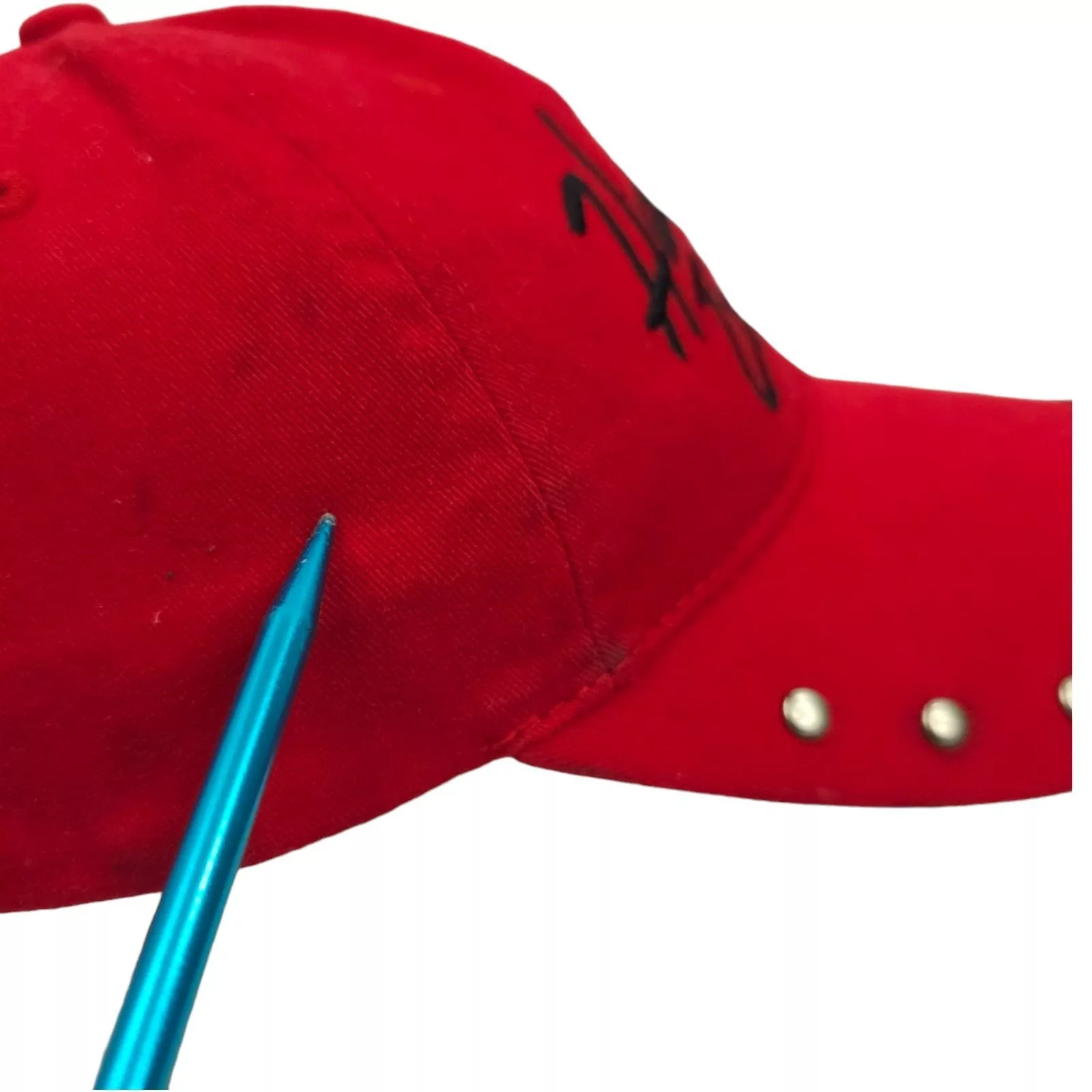 Harley Davidson Hats Harley Davidson Embroidered Red Adjustable Tuck Strap Cap