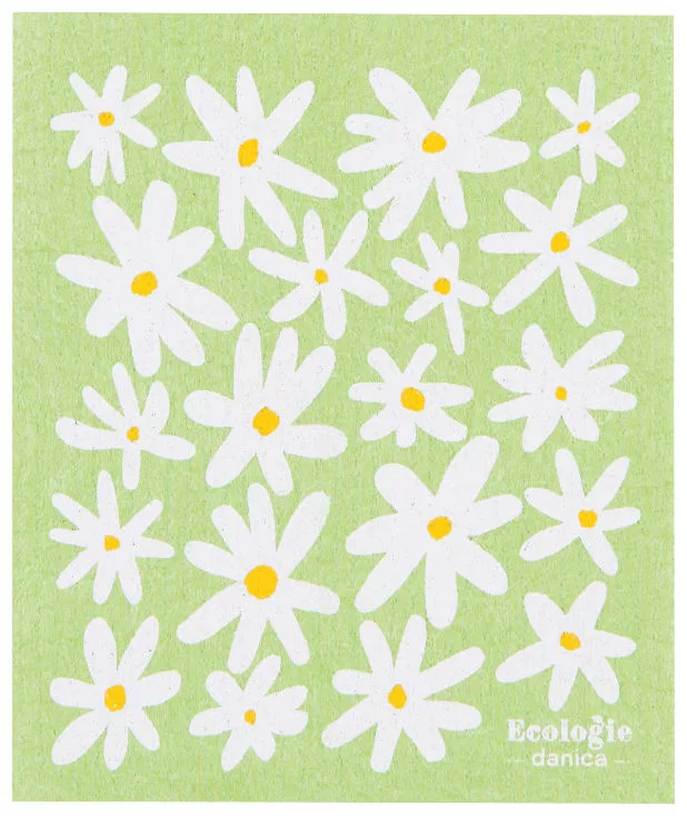Swedish Dishcloth Daisies