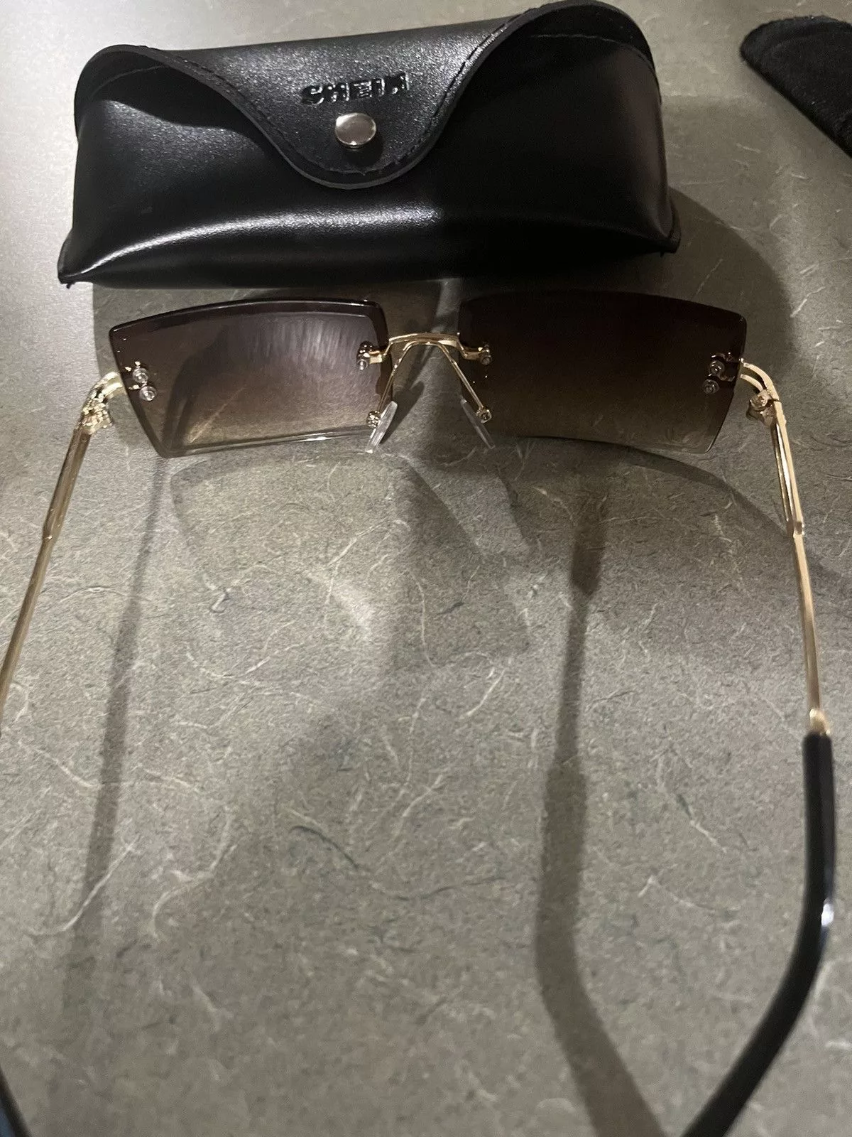 Shein Sunglasses Brown