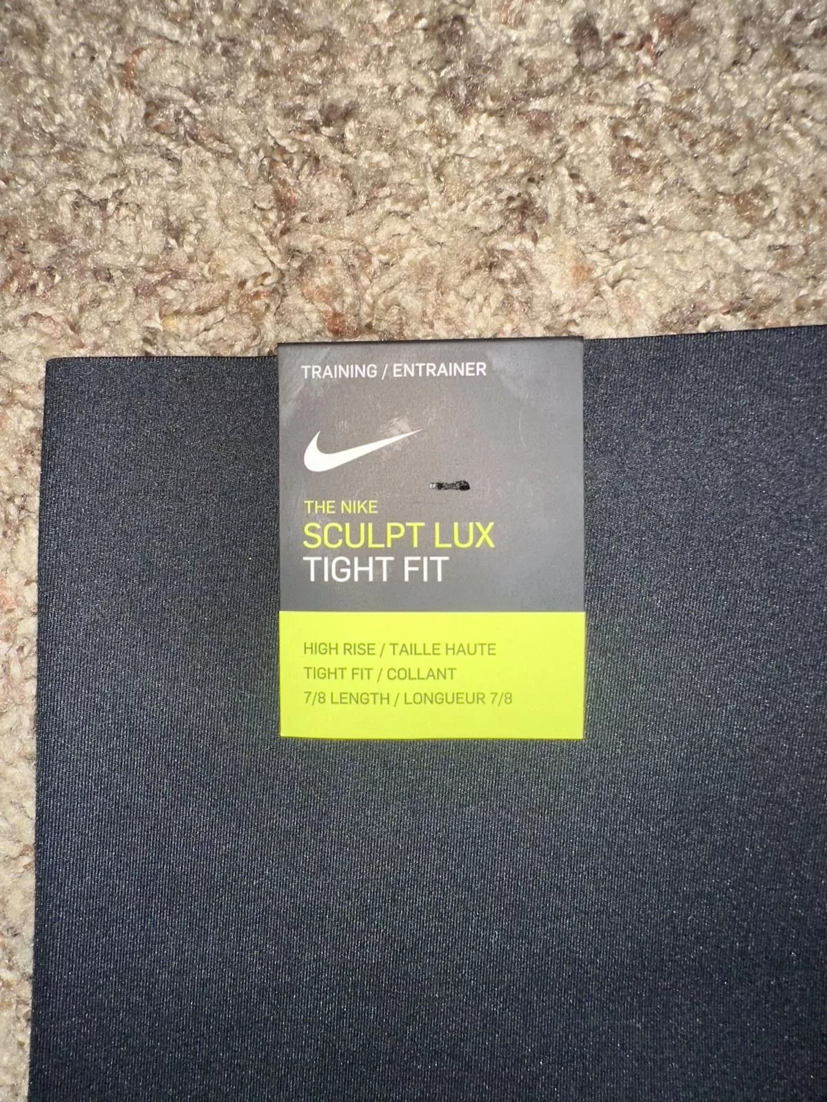 Nike Leggings Nike Womens Sculpt LUX Black Running Tight