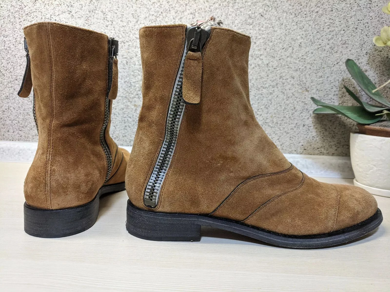 Chloe Boots Chloe Brown Suede Ankle Boots Size 37