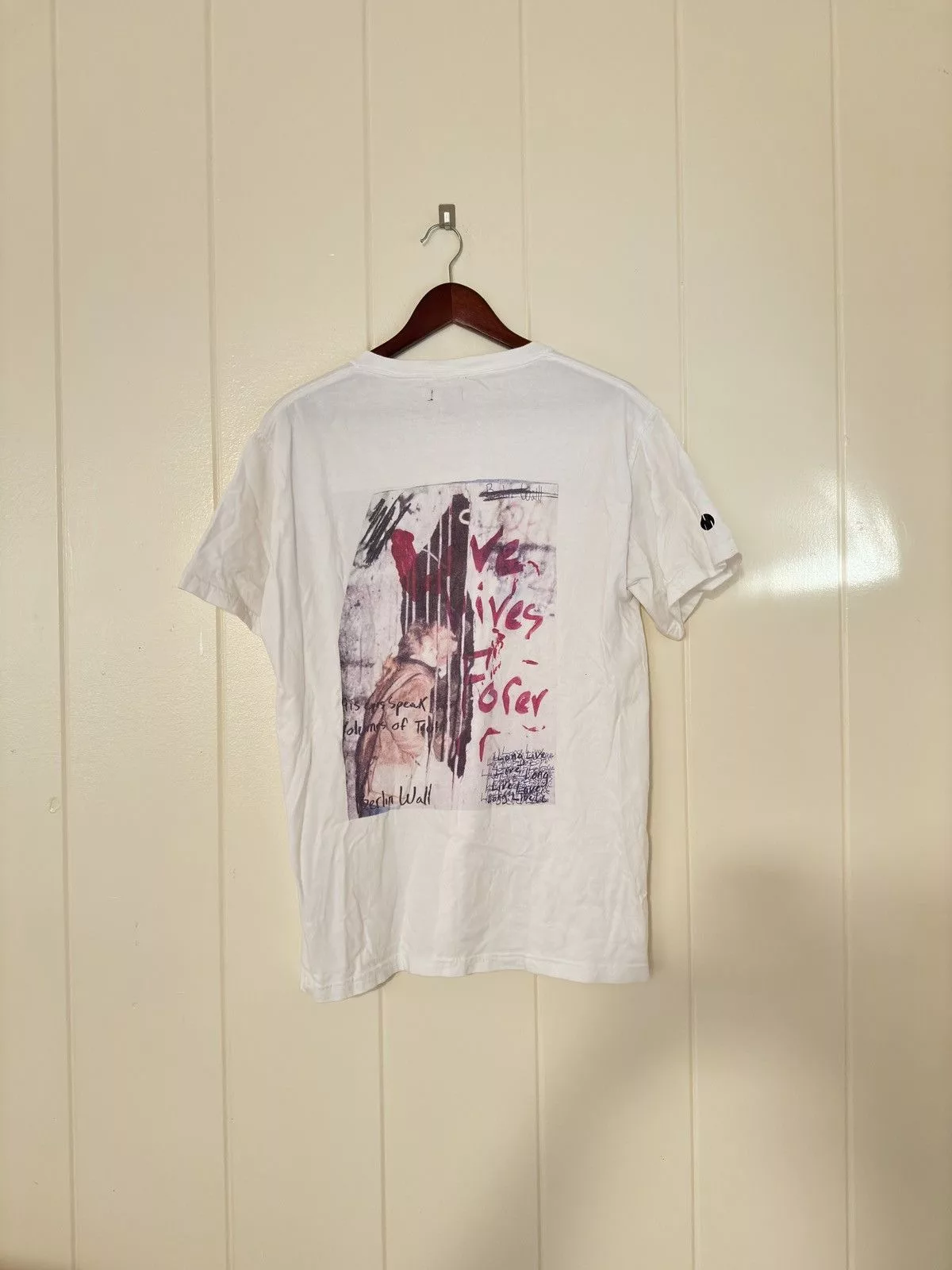Msftsrep Short Sleeve T Shirts Msftsrep Berlin Wall Tee White