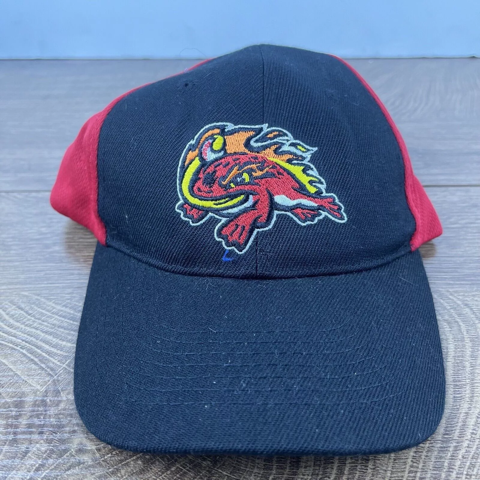 Other Hats Other Fire Frogs Hat Florida Firefrogs Adjustable Hat Black Hat Ad