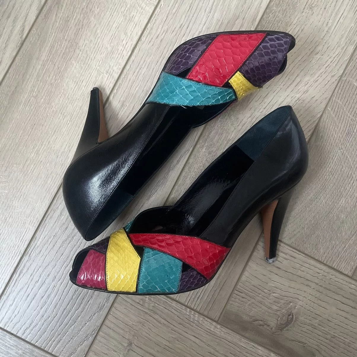 Tricker's Heels Tricker's Vero Cudio Vintage Heels Multi