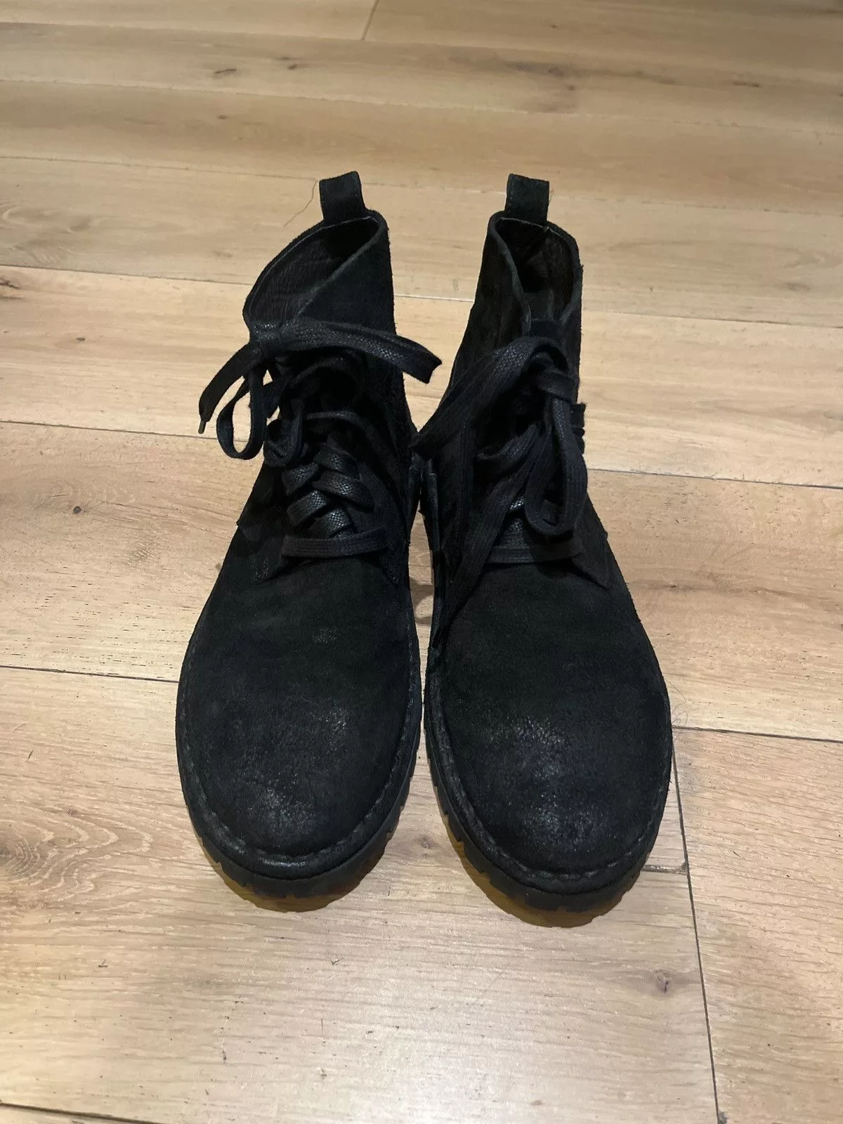 Marsell Boots Marsell Black Suede Boots 40