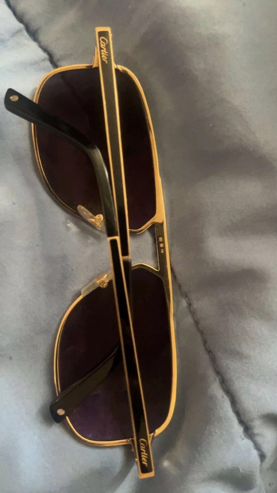Cartier Glasses Cartier Aviator Gold