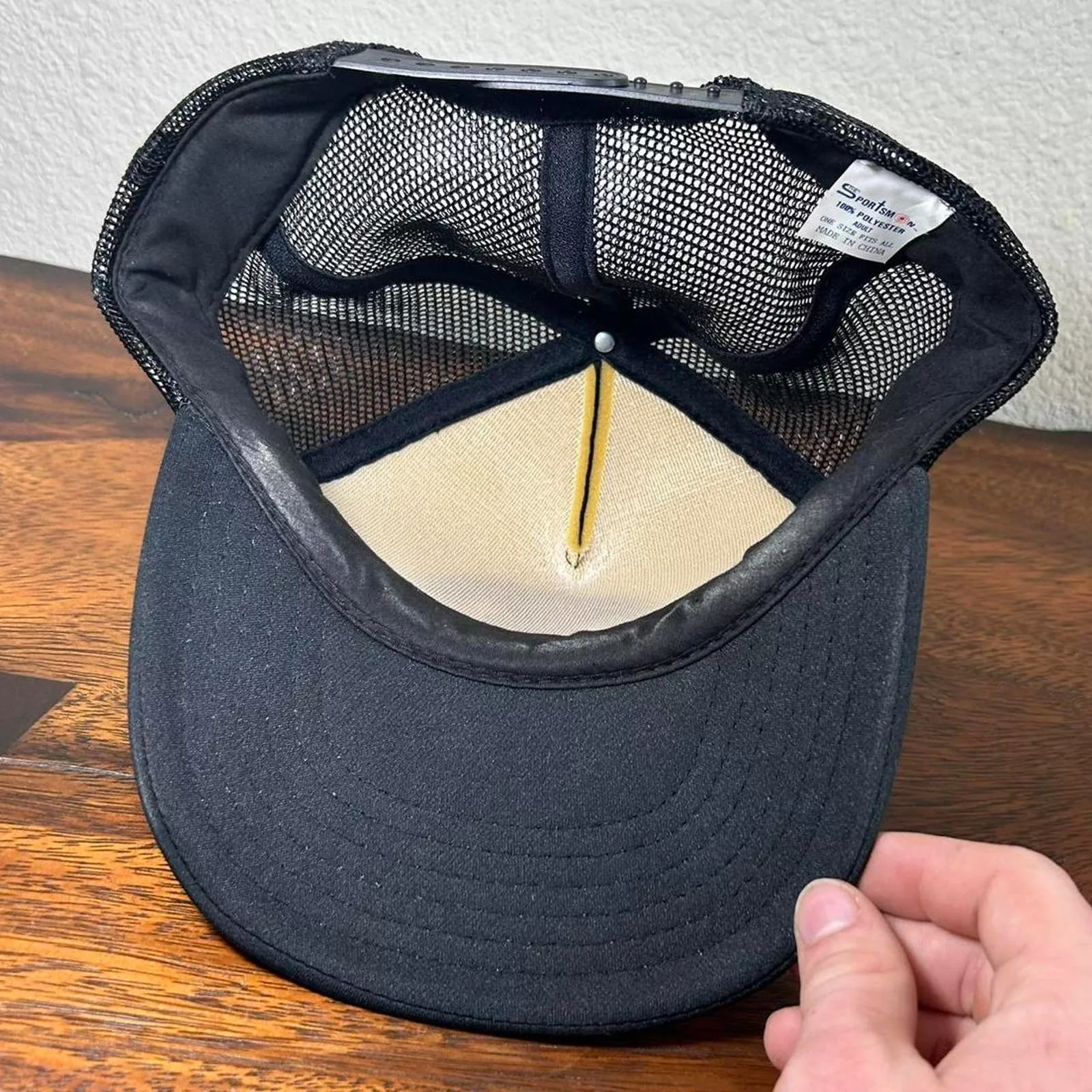Vintage Hats Vintage Christopher Smith Equipment hat Black