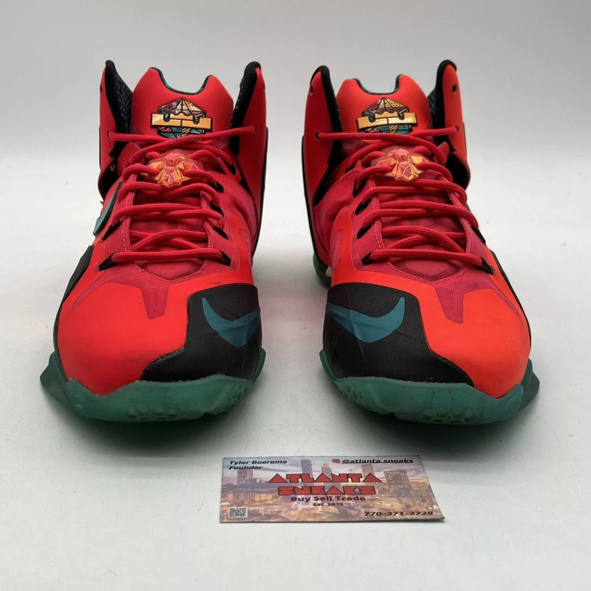 Nike Hi Top Sneakers Nike Lebron 11 hero pack Red