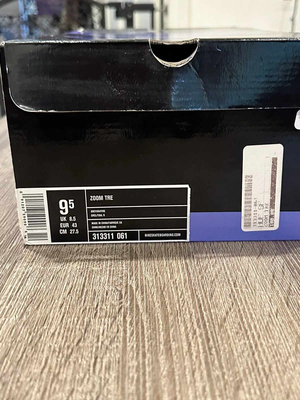 Nike Low Top Sneakers Nike SB Zoom Tre Easter Gray